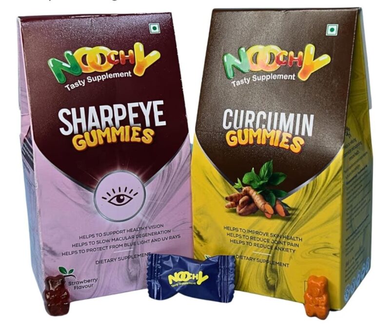 Noochy  Sharpeye and Curcumin Gummies