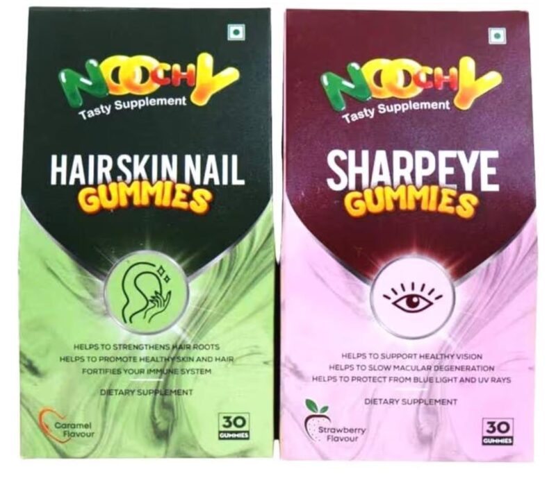 Noochy  Hairskinnail and Sharpeye Gummies